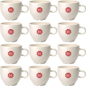 Kopje Douwe Egberts cappuccino 180ml wit