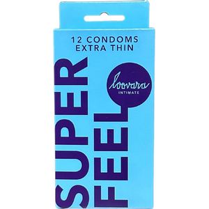 Loovara Intimate - Super Feel - Condooms - Condooms Extra Dun - 12 stuks