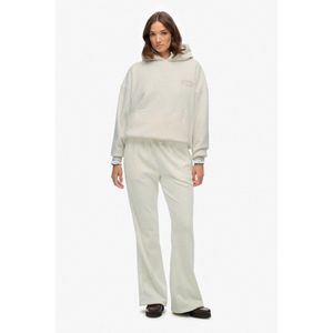 Superdry - Country Club Velour Track Pant - Off White - Sportbroek