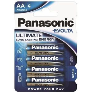 Panasonic Evolta AA LR6 Alkaline Batterij 240 stuks