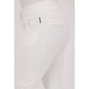 Witte Broek/Pantalon van Je m'appelle - Dames - Plus Size - 46 - 3 maten beschikbaar