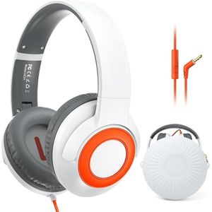 Koptelefoon kinderen met draad - Kinderkoptelefoon - Bedrade hoofdtelefoon - Veilig volume - School - Tablet - Laptop - Reizen - Muziek luisteren