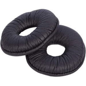 Allecto Plus - Oorkussens voor DJ1200 Hoofdtelefoon Zwart Schuim - Set van 2 Stuks