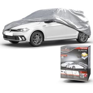 CarComfort Dekzeil voor auto, autozeil volledige garage maat M zilver