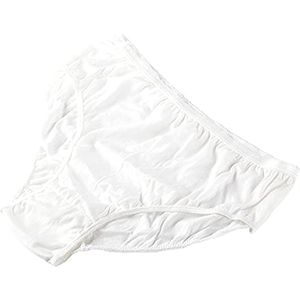 Wegwerpondergoed voor Dames - 100% Katoen, Reisslipjes, Ondergoed Set (10 Stuks)