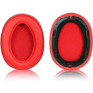Geschikt voor Sony MDR-100ABN WH-H900N oorkappen Accessoires voor bluetooth-hoofdtelefoon Oordopjeshoes-rood