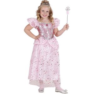 Widmann - Elfen Feeen & Fantasy Kostuum - Prinses-Fee Roze Pink Fairy Kostuum Meisje - Roze - Maat 140 - Carnavalskleding - Verkleedkleding
