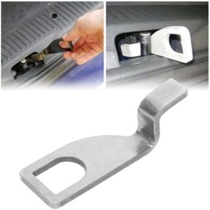 Selbro ® Achterklepstandaard voor Auto - Roestvrij Staal Ventilatiehaak voor Frisse Lucht, Geschikt voor T5 en T6 Modellen