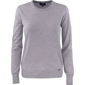 Cutter & Buck Kennewick Crewneck Dames 355407 - Grijs Melange - XL