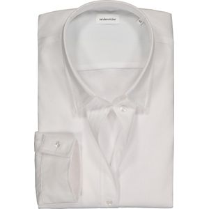 Seidensticker dames blouse regular fit - wit - Maat: 54