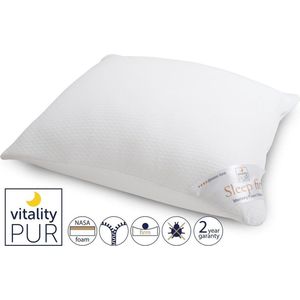 Vitality Pur - Hoofdkussen - Traagschuim - Comfortabel - 40x80