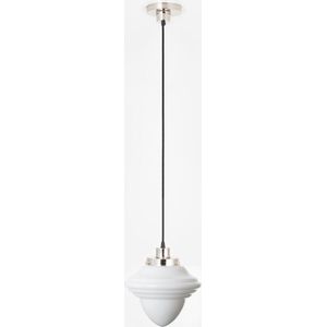 Art Deco Trade - Hanglamp aan snoer Acorn Medium 20's Nikkel