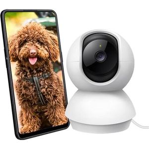 N.lux - Bewakingscamera voor binnen / Wifi / Koppel met Alexa en Google