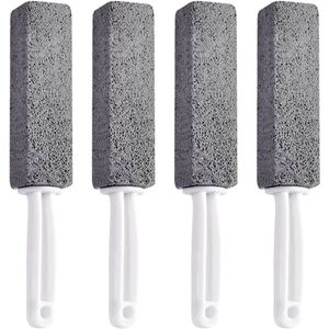 Purepeak Puimsteen voor WC - 4 Stuks - Urinesteen Toilet Verwijderaar met Handvat