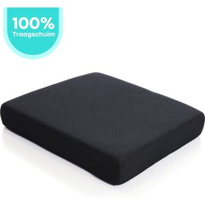 FLOOQ Orthopedisch Zitkussen Traagschuim - Vierkant