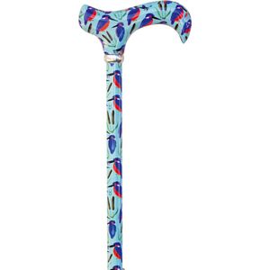 Classic Canes - Verstelbare Wandelstok - IJsvogels - Verstelbaar - Lengte 73 - 95 cm