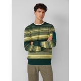 s.Oliver - Trui - Groen Gemêleerd - Knitwear - Lange Mouw