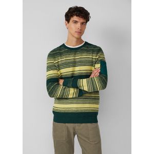 s.Oliver - Trui - Groen Gemêleerd - Knitwear - Lange Mouw