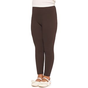 Merry Style Meisjes Leggings - Sport - Vrijetijdsbroek - Lang - Katoen – Sportbroek – Zwart – 134 - MS-MS10-225-LE-new