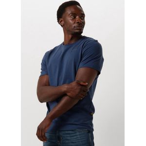 G-Star Raw Slim Base R T S/s Polo's & T-shirts Heren - Polo shirt - Donkerblauw - Maat L