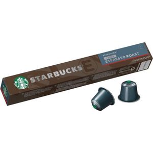 Starbucks decaf Espresso Roast koffiecups capsules voor Nespresso - 1 x 10 cups