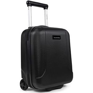 CarryOn Skyhopper Underseat Reiskoffer – 40 x 30 x 20 cm – Harde Trolley Koffer – 19 Liter – Lichtgewicht – TSA-slot – Zwart
