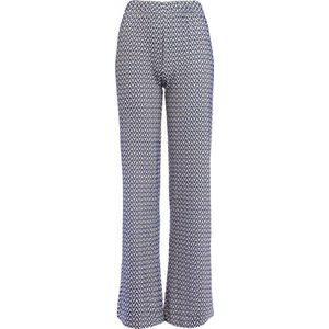 NED Broek Sianda Nebulas Blue Crincle Move 25s2 Dd003 02 368 Nebulas Blue Dames Maat - XXL