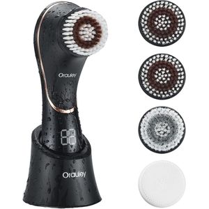 Oplaadbare Gezichtsreinigingsborstel voor Diepe Reiniging en Exfoliatie