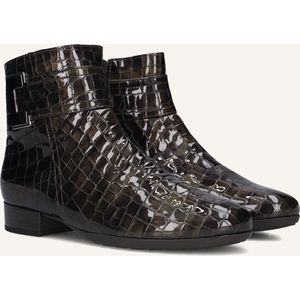 Gabor 712 Enkellaarsjes - Enkelboots met rits - Dames - Bronskleurig - Maat 44