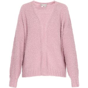 Usha Gebreid vest  oudroze