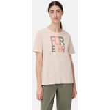 camel active - T-Shirt - Lila Roze - 100% Katoen