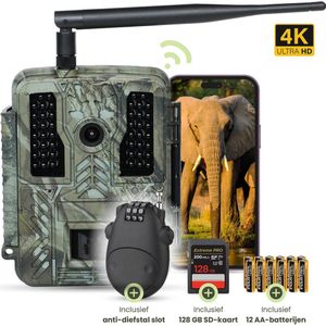 PeakX Wildcamera - 48MP - 4K Ultra HD - Nachtzicht