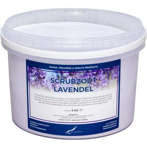 Scrubzout Lavendel 5 KG - Hydraterende Lichaamsscrub