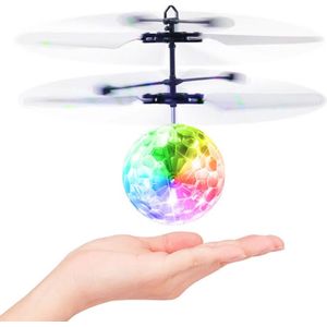 Vliegende Bal RC - Infrarood Inductie Helikopter, Drone, Vliegtuig Met LED Licht - Speelgoed En Cadeau Voor Kinderen Van 8-12 Jaar