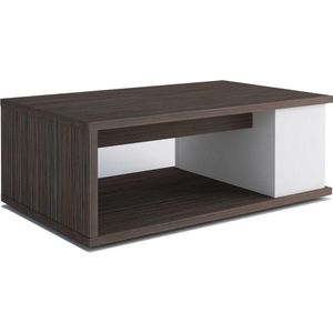 Trasman - Salontafel - Wit - 90x55x35 cm