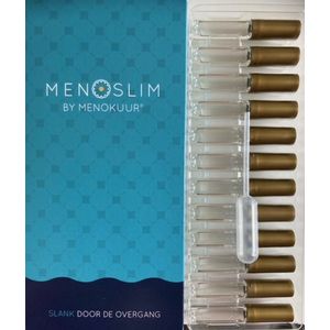 MenoSlim - Effectief afvallen in de Overgang - Geef een kickstart-boost in 12 dagen - Eenvoudig en simpel te gebruiken - Hoogwaardige aminozuren - Met heerlijke recepten voor tijdens de kuur - Inclusief complete en praktische handleiding