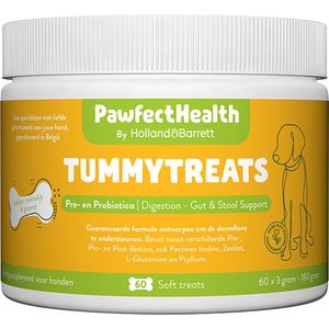 PawfectHealt Tummytreats Pre & Probiotica voor Honden 60 soft treats