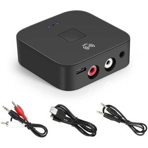 NFC Bluetooth 5.0 Ontvanger met 3.5mm AUX en RCA - HiFi Draadloze Audio Adapter
