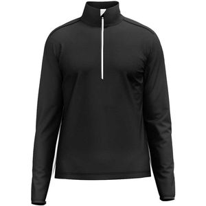 Head Marty Fleece Met Halve Rits Zwart 48 Man