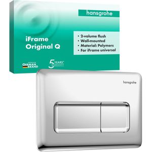Hansgrohe iFrame Original Q - Bedieningsplaat, chroom 66001000