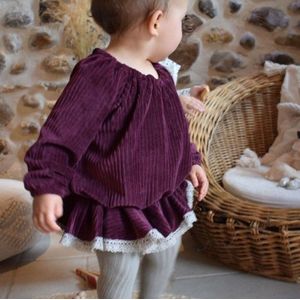 Beatrix bordeaux baby rompertje | Jurkjes & Jumpsuits | Moonbloom Création