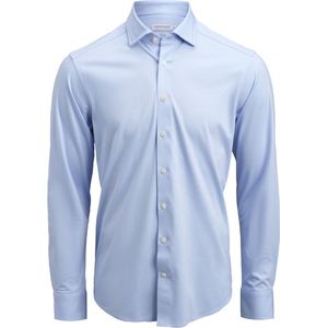 J.Harvest & Frost HEMD INDIGO BOW 132 SLIM FIT 2913202 - Hemelsblauw - XS