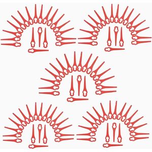 100 Stuks Vervangende Grastrimmes Bladen voor Draadloze Grastrimmer - Geschikt voor MA-RT9000