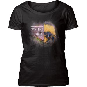 Ladies T-shirt Protect Bee Black S