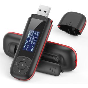 Draagbare 40GB USB MP3-Speler met LCD-Scherm en FM-Opnames