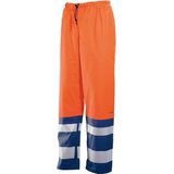 Jobman 2546 Hi-Vis Rain Trousers 65254658 - Oranje/Navy - XXL