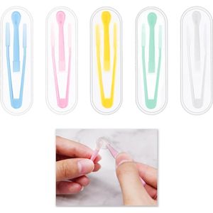 Contactlenzen hulpmiddelen set - 5 stuks pincetten en zuignappen voor veilig gebruik
