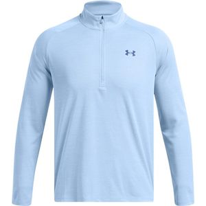 Under Armour - Ua Tech Textured 1/2 Zip - Longsleeve - Horizon Blue