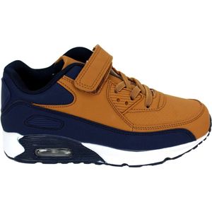 Babes & Binkies Sneakers Chico bruin blauw Kids & Kind Jongens Bruin/Blauw - Maat: 31