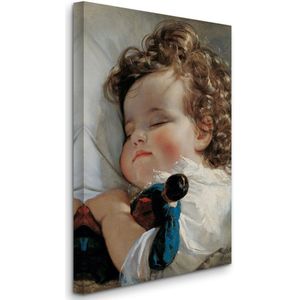 Friedrich von Amerling - Portrait of Princess Marie Franziska v Lichtenstein - Portret van Prinses Marie Franziska van Lichtenstein (1836) - 3:2